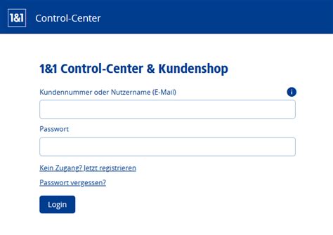 1&1 control center login - 1 3 7 simplified.